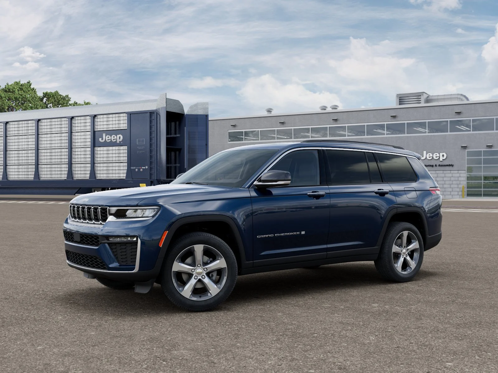 New 2026 Fathom Blue Pearlcoat Jeep Limited image 2