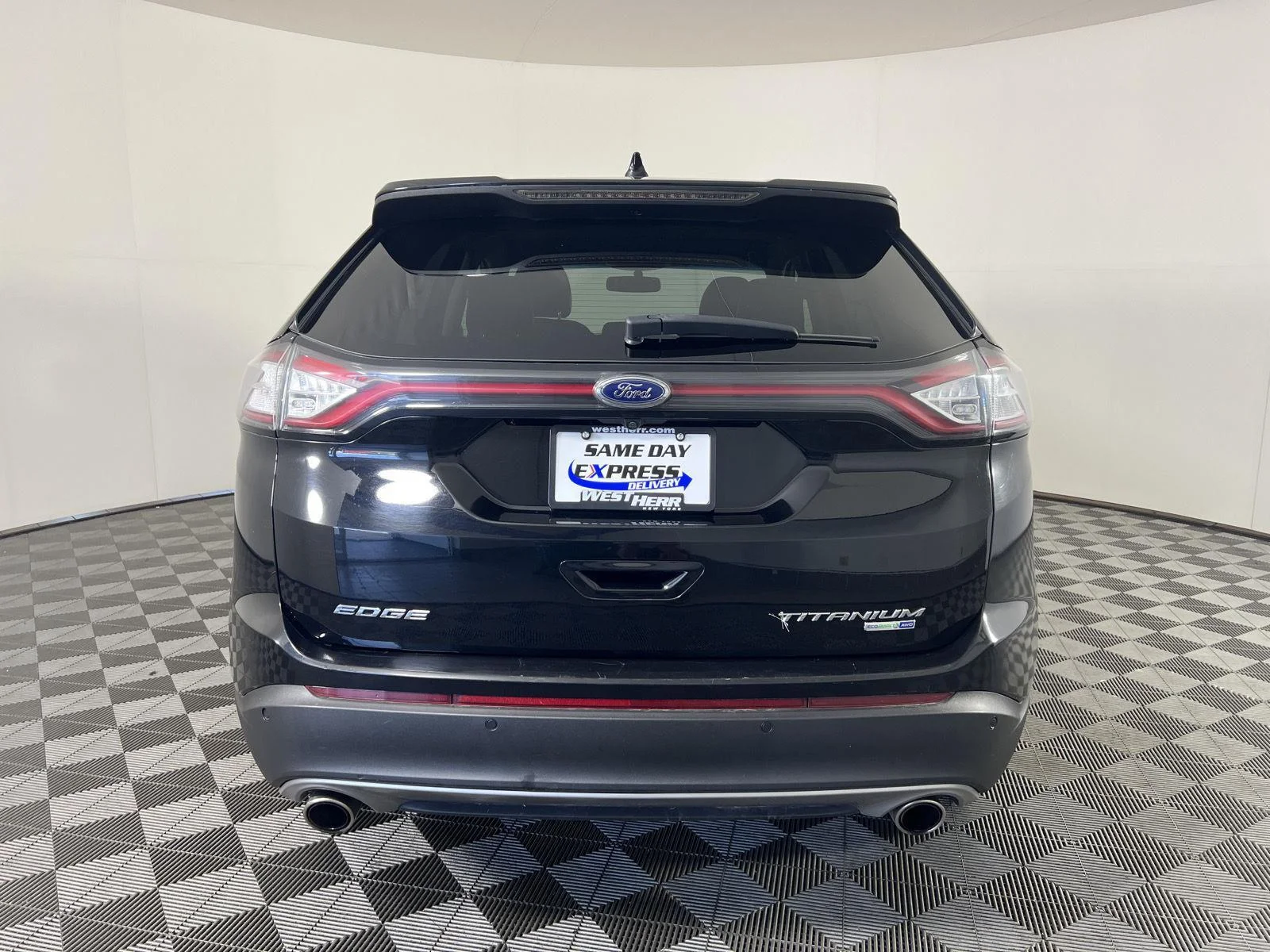 Used 2018 Shadow Black Ford Titanium image 4