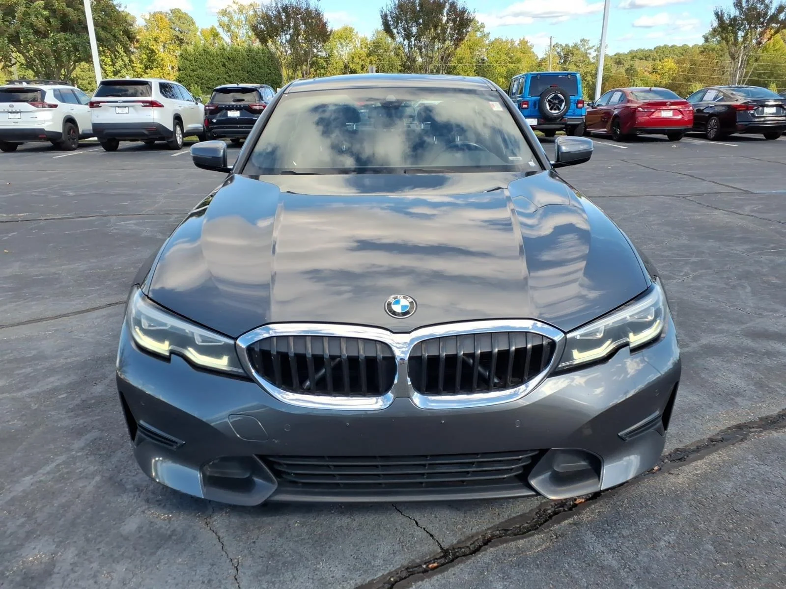 Used 2020 Mineral Gray Metallic BMW 330i xDrive image 12