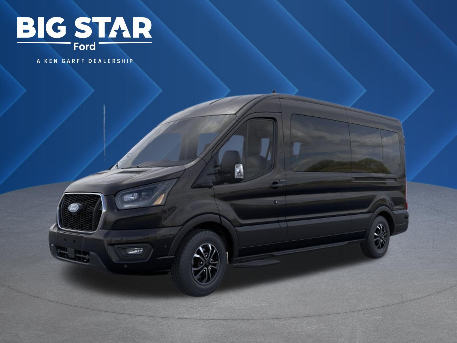 New 2026 Agate Black Metallic Ford XLT image 1