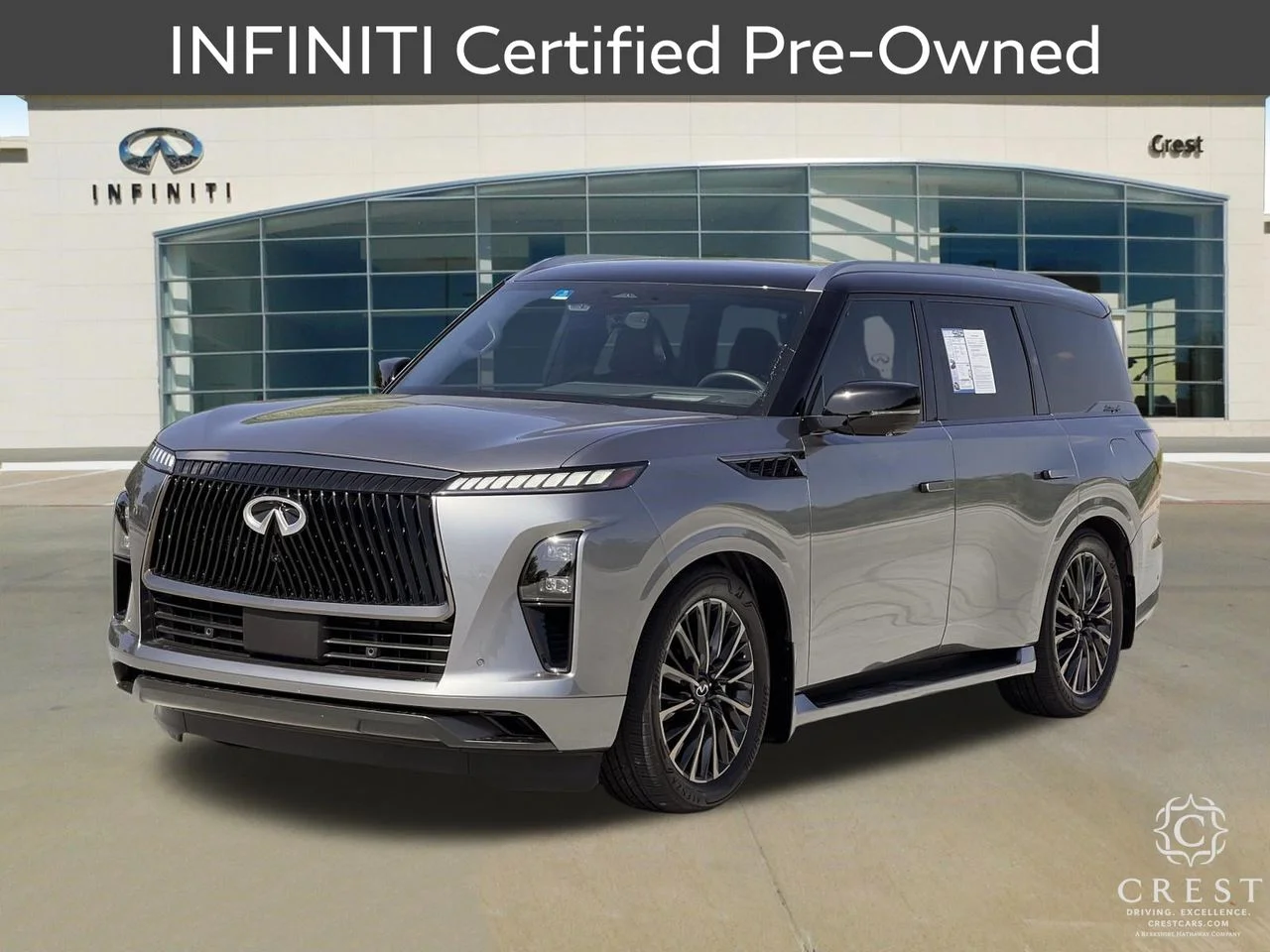 Certified Used 2026 Dynamic Metal Black Obsidian INFINITI AUTOGRAPH image 9