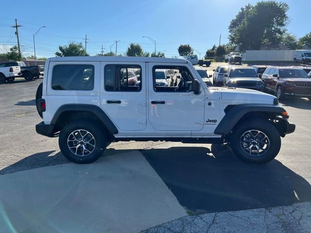 New 2026 Bright White Clear-Coat Exterior Paint Jeep Sport S image 4