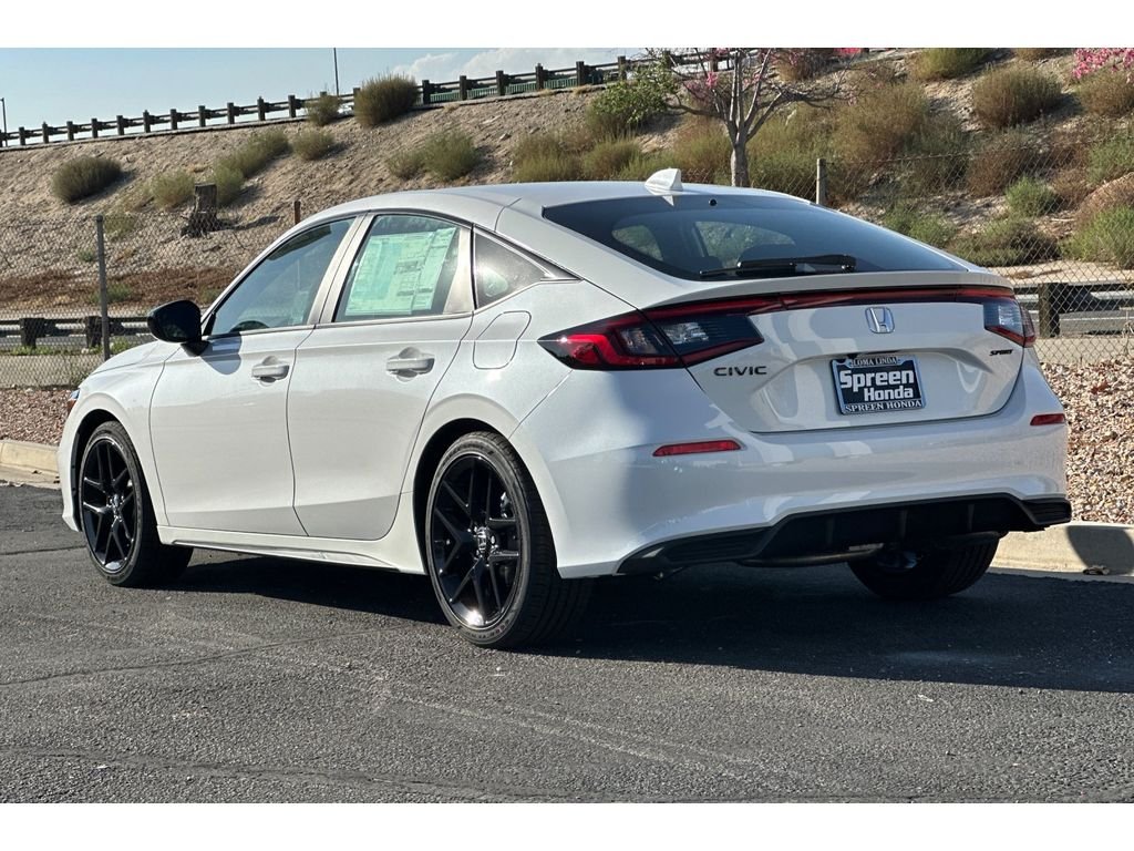 New 2026 Platinum White Pearl Honda Sport image 7