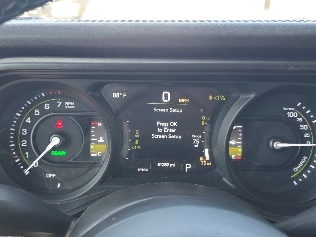 Used 2024 Gray Jeep Rubicon 4xe image 40
