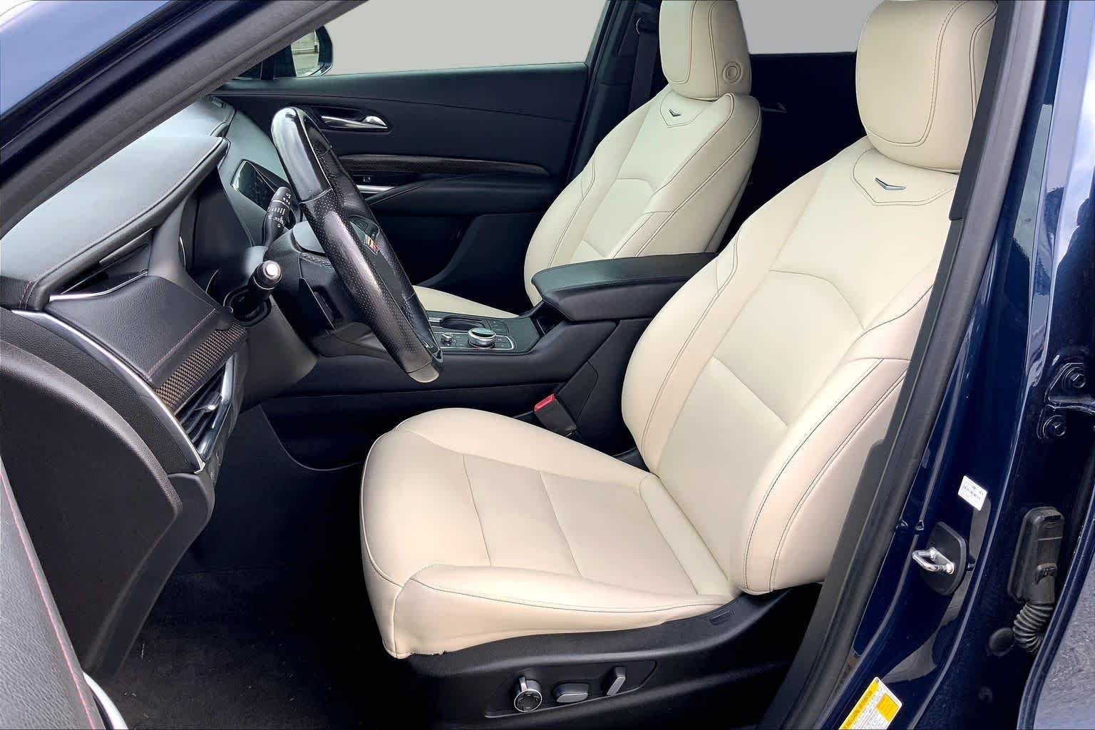 Used 2019 Twilight Blue Metallic Cadillac AWD Sport image 12