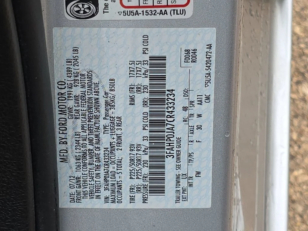 Used 2012 Silver Ford SEL image 15