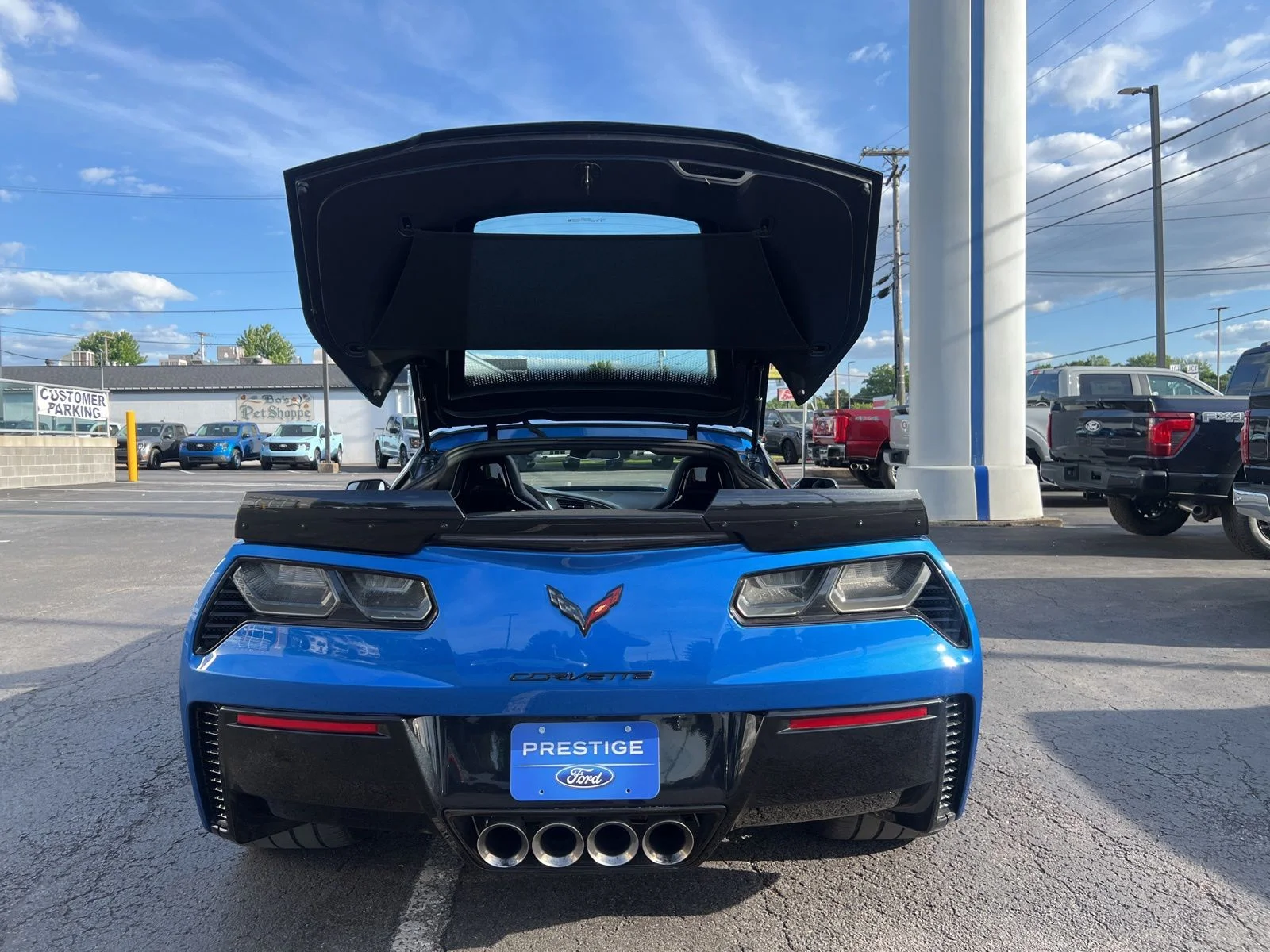 Used 2016 Laguna Blue Metallic Tintcoat Chevrolet Z06 image 23