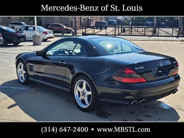 Used 2004 Black Mercedes-Benz SL 55 AMG® image 4