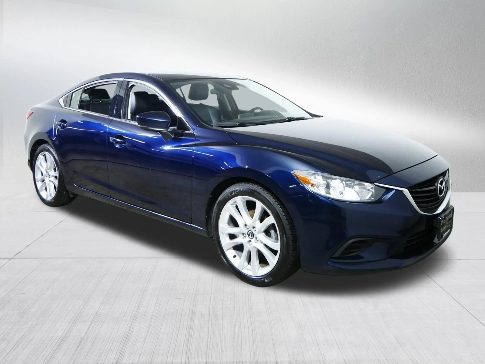 Used 2017 Deep Crystal Blue Mazda Touring image 1