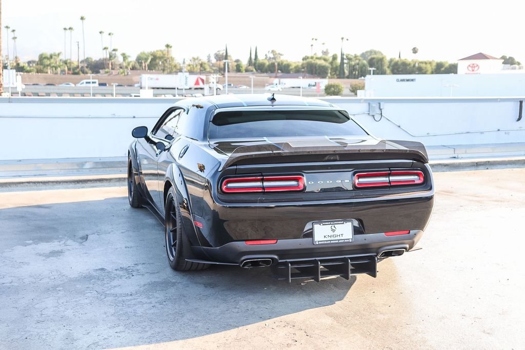 Used 2023 Pitch Black Clearcoat Dodge R/T Scat Pack Widebody image 7