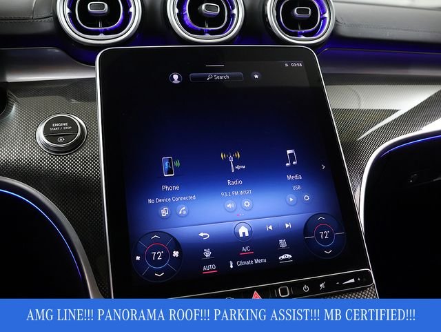 Certified Used 2023 Black Mercedes-Benz C 300 image 17