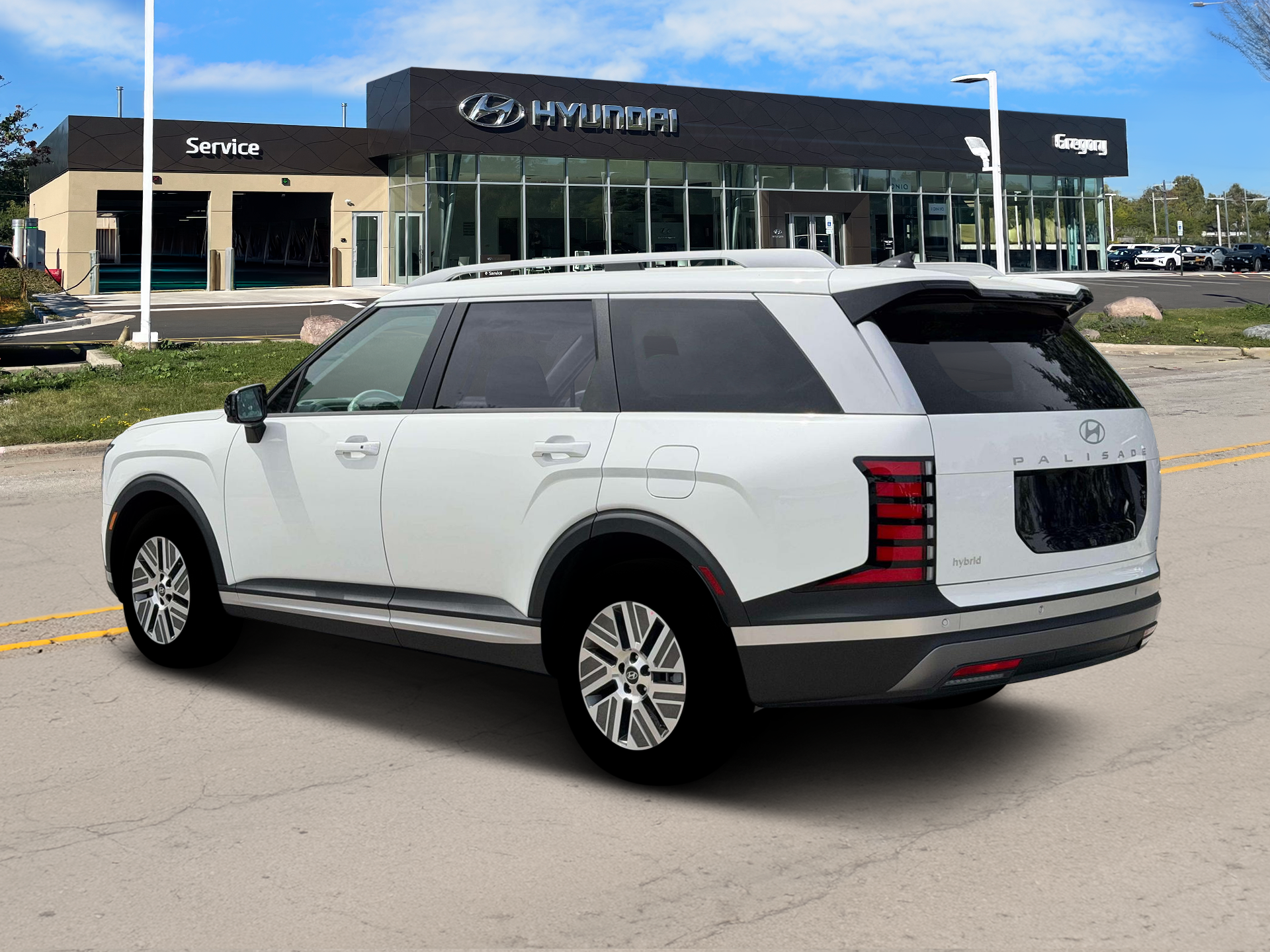 New 2026 White Hyundai SEL 8P image 4