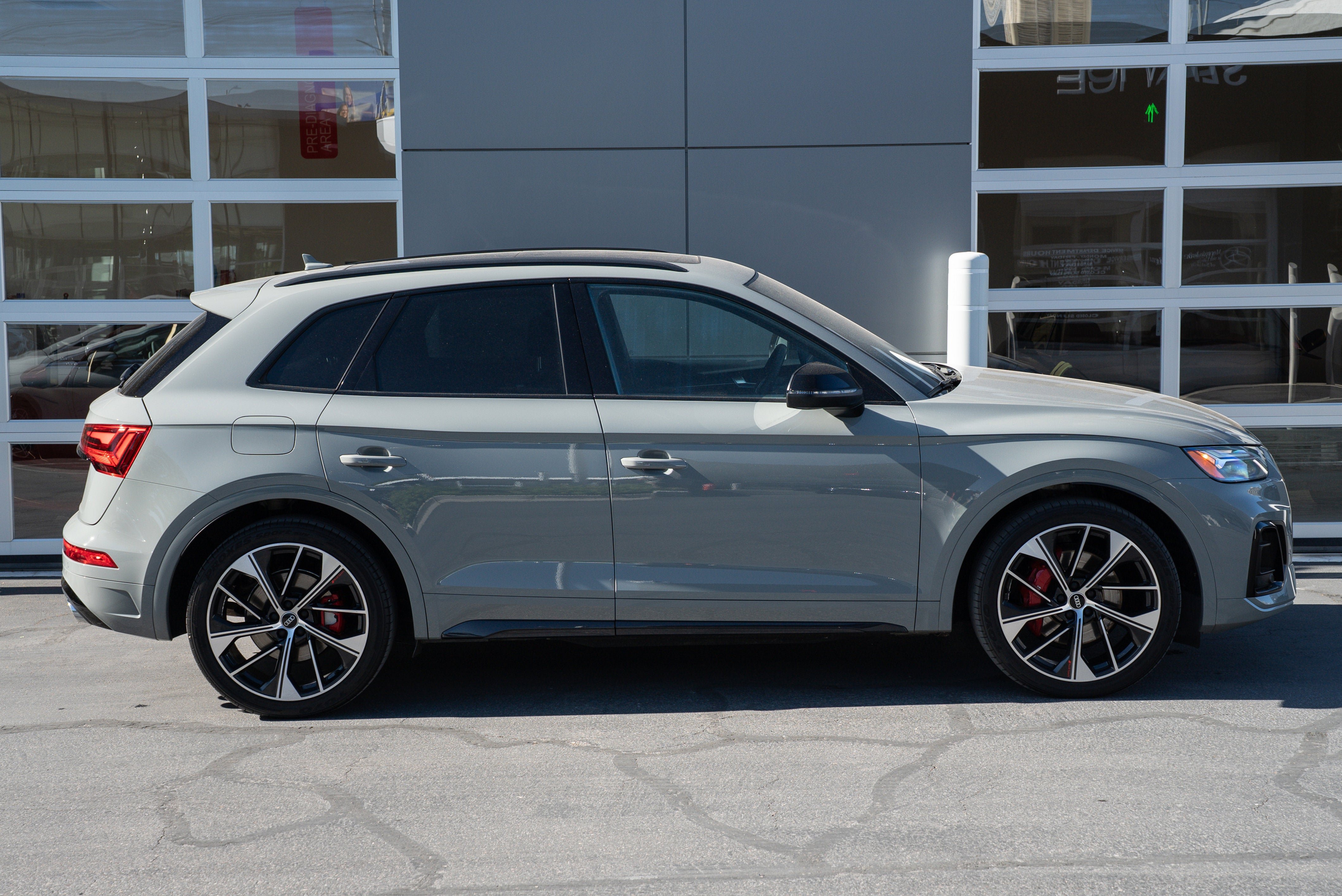 Used 2021 Nardo Gray Audi Premium Plus image 9