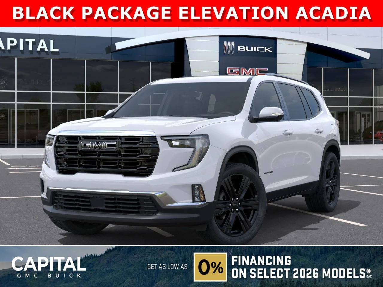New 2026 Summit White GMC Elevation image 1