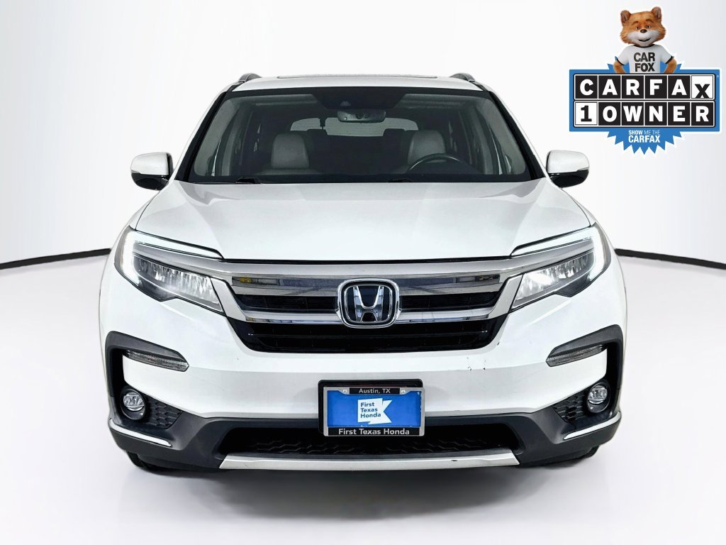 Certified Used 2021 Platinum White Pearl Honda Touring image 2