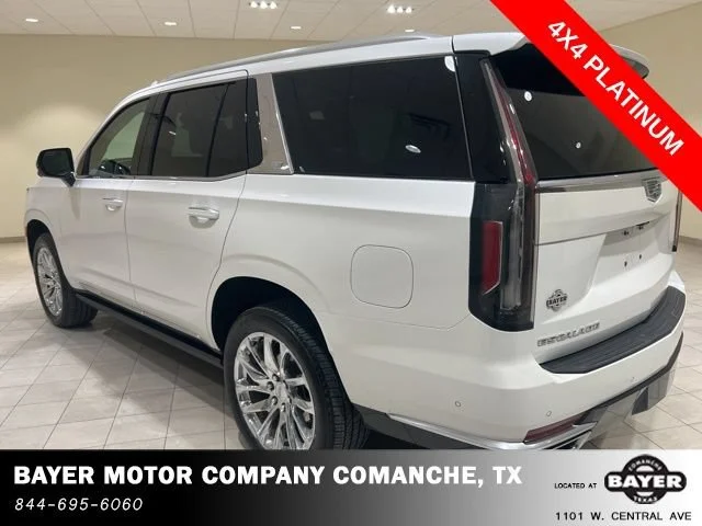 Used 2023 Crystal White Tricoat Cadillac Premium Luxury Platinum image 3