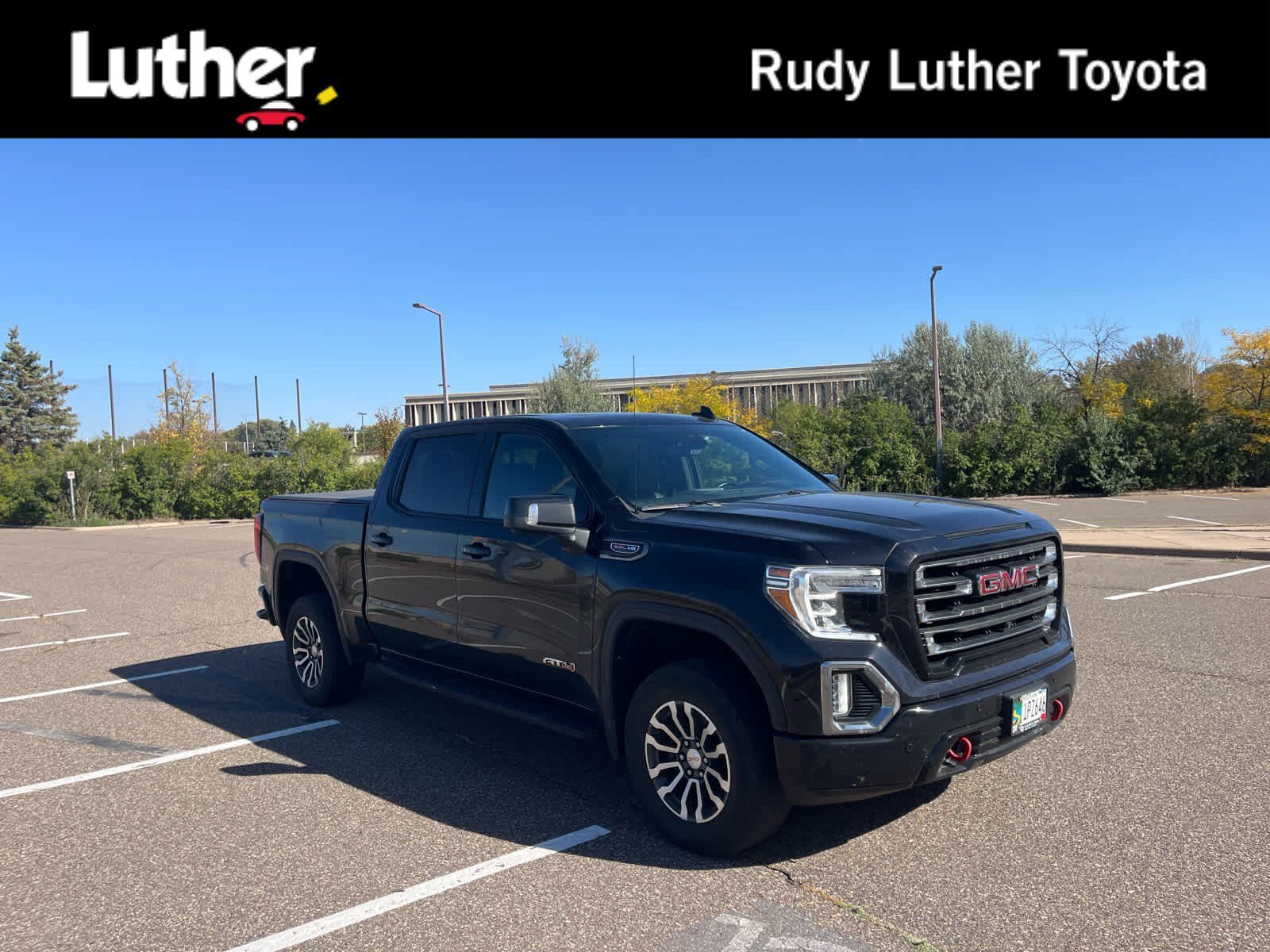 Used 2021 Onyx Black GMC AT4 image 1