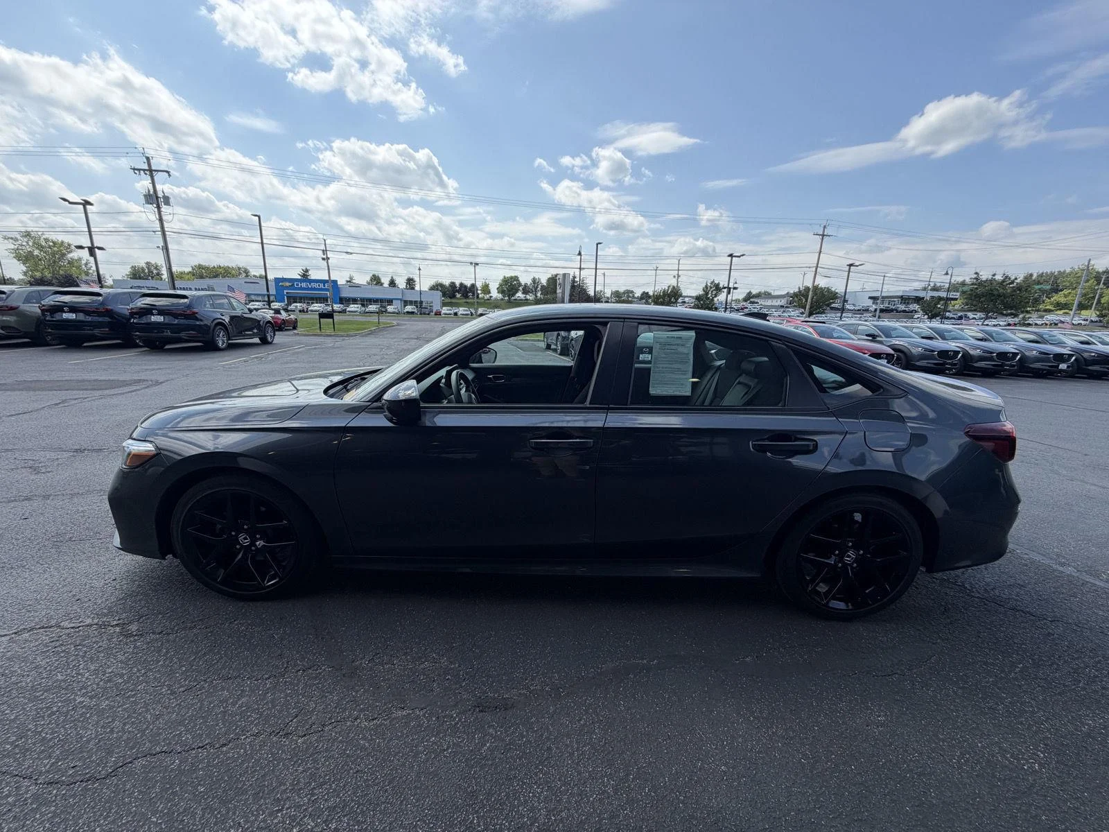 Used 2025 Meteorite Gray Metallic Honda Sport image 5