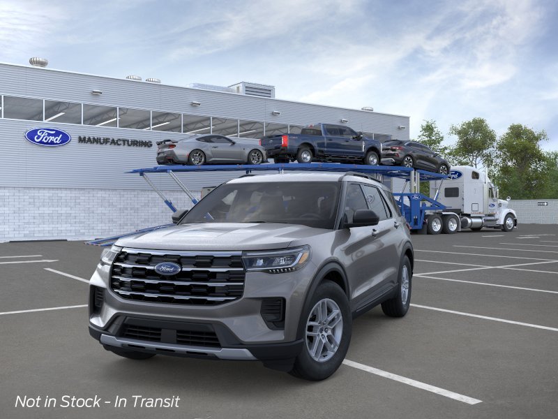 New 2026 Carbonized Gray Metallic Ford Active image 2