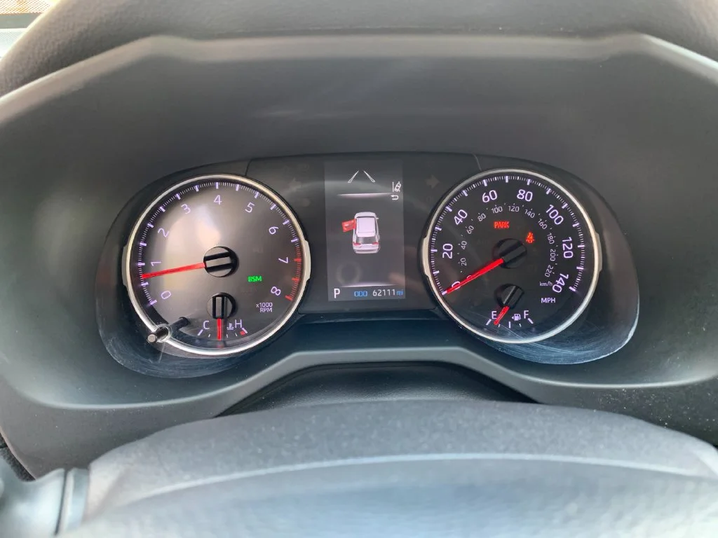 Used 2021 Red Toyota LE image 28