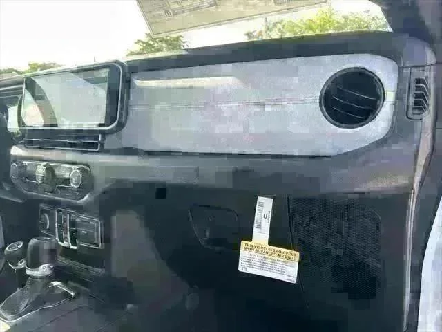New 2025 Bright White Clearcoat Jeep Sport S image 23