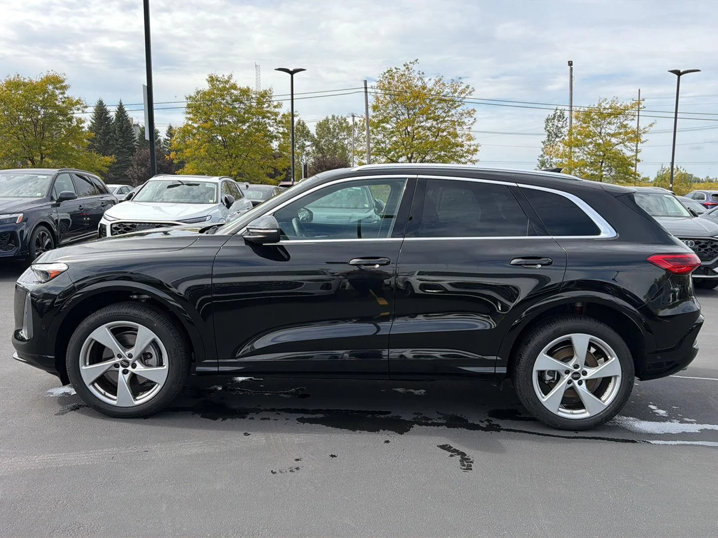 Used 2025 Mythos Black Metallic Audi Premium Plus image 2