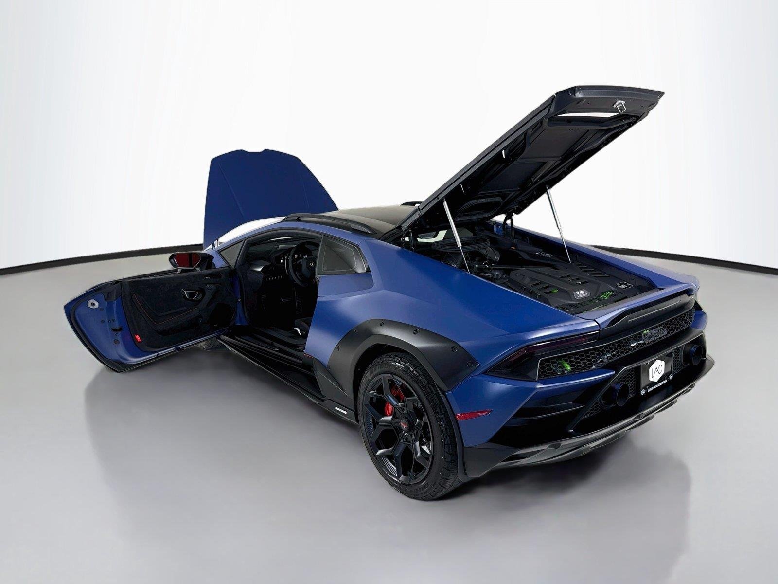 Used 2023 Blu Grifo Matte Lamborghini COUPE  | BOOST LOGIC TT KIT image 50