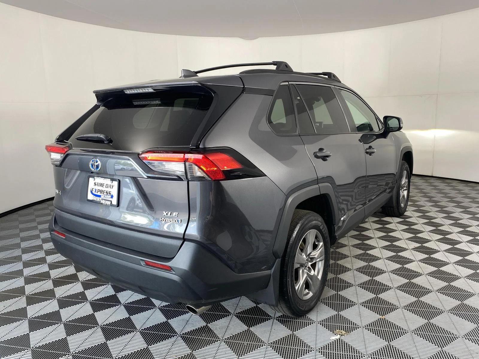 Used 2024 Magnetic Gray Metallic Toyota XLE image 9