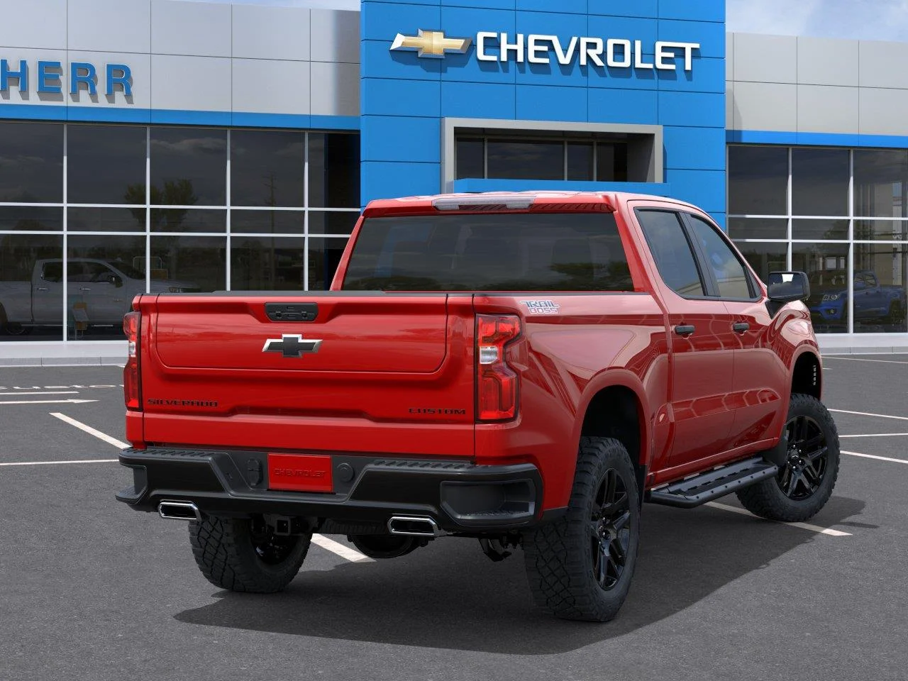 New 2026 Red Hot Chevrolet Custom Trail Boss image 4