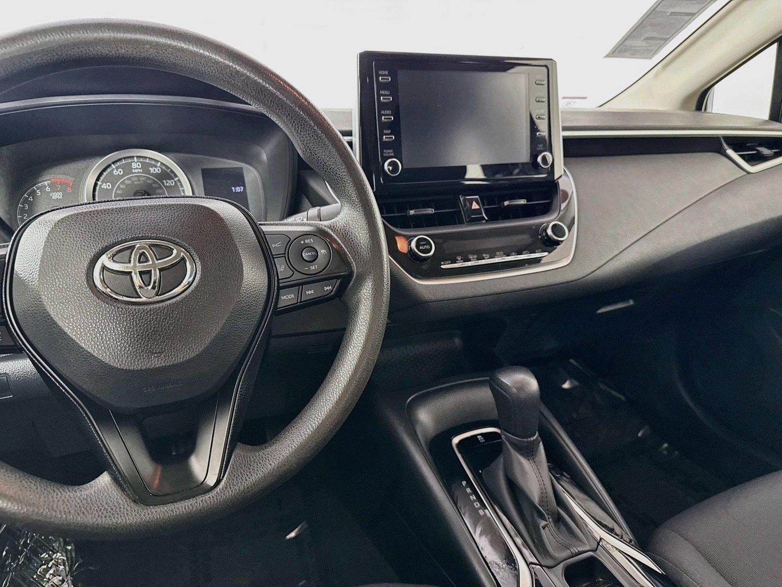 Used 2020 Celestite Gray Metallic Toyota LE image 28
