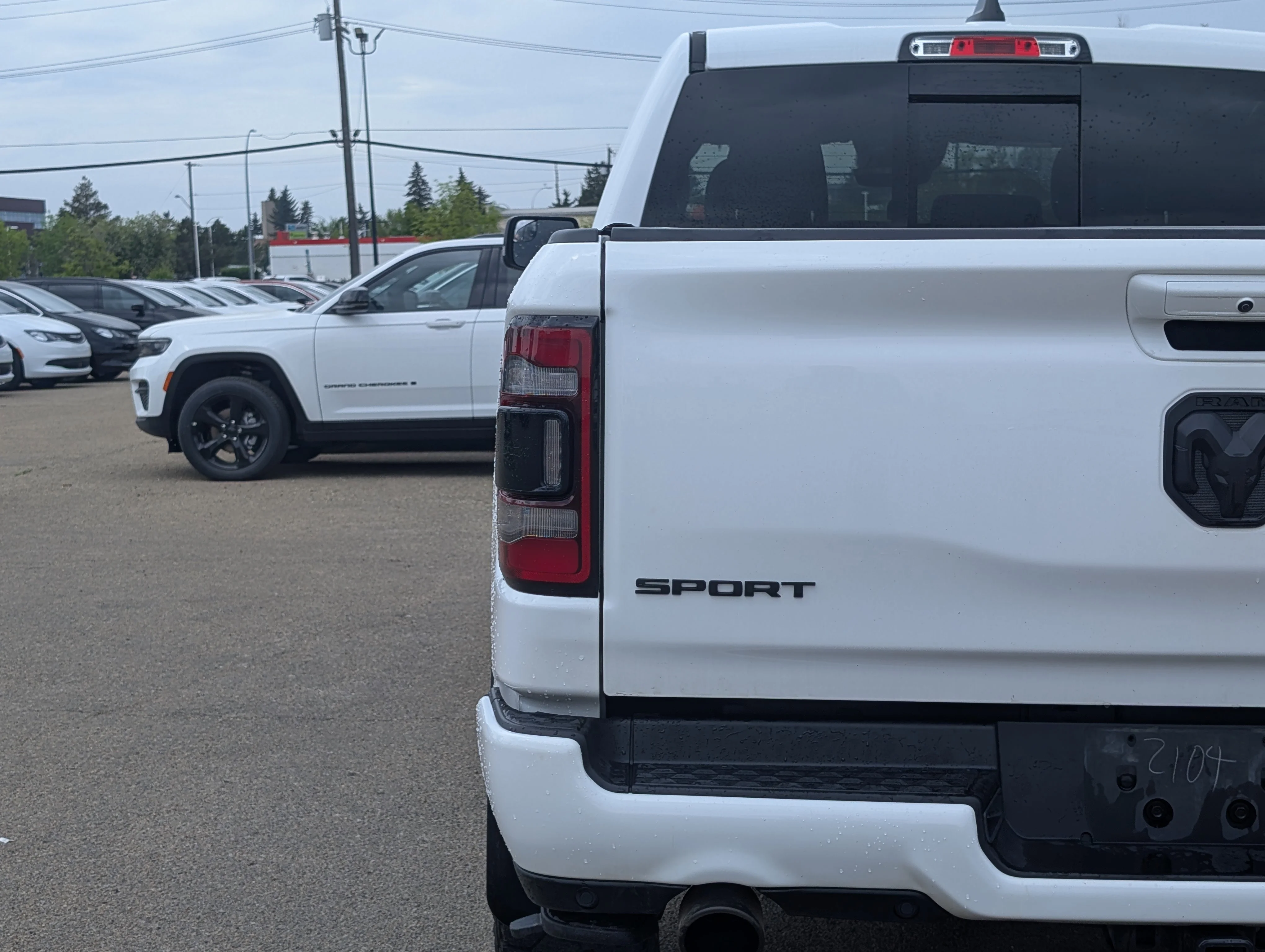 Used 2023 Bright White Ram Sport image 13