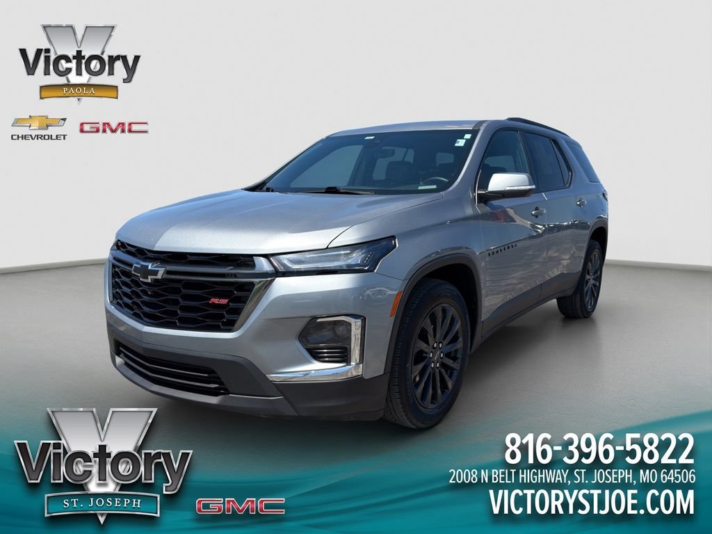 Used 2023 Sterling Gray Metallic Chevrolet RS image 1