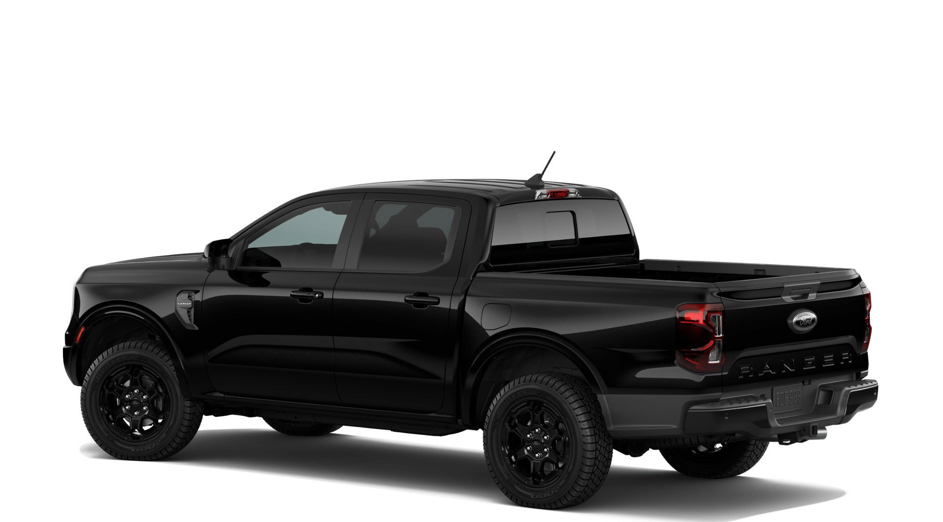 New 2026 Shadow Black Ford LARIAT image 2
