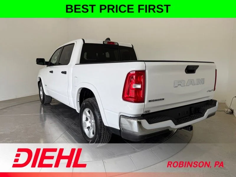 New 2026 Bright White Clear-Coat Exterior Paint RAM Big Horn/Lone Star image 5