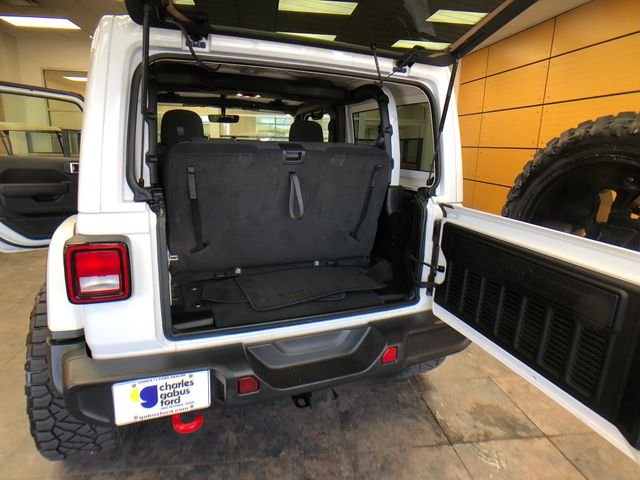 Certified Used 2022 Bright White Clearcoat Jeep Rubicon image 18