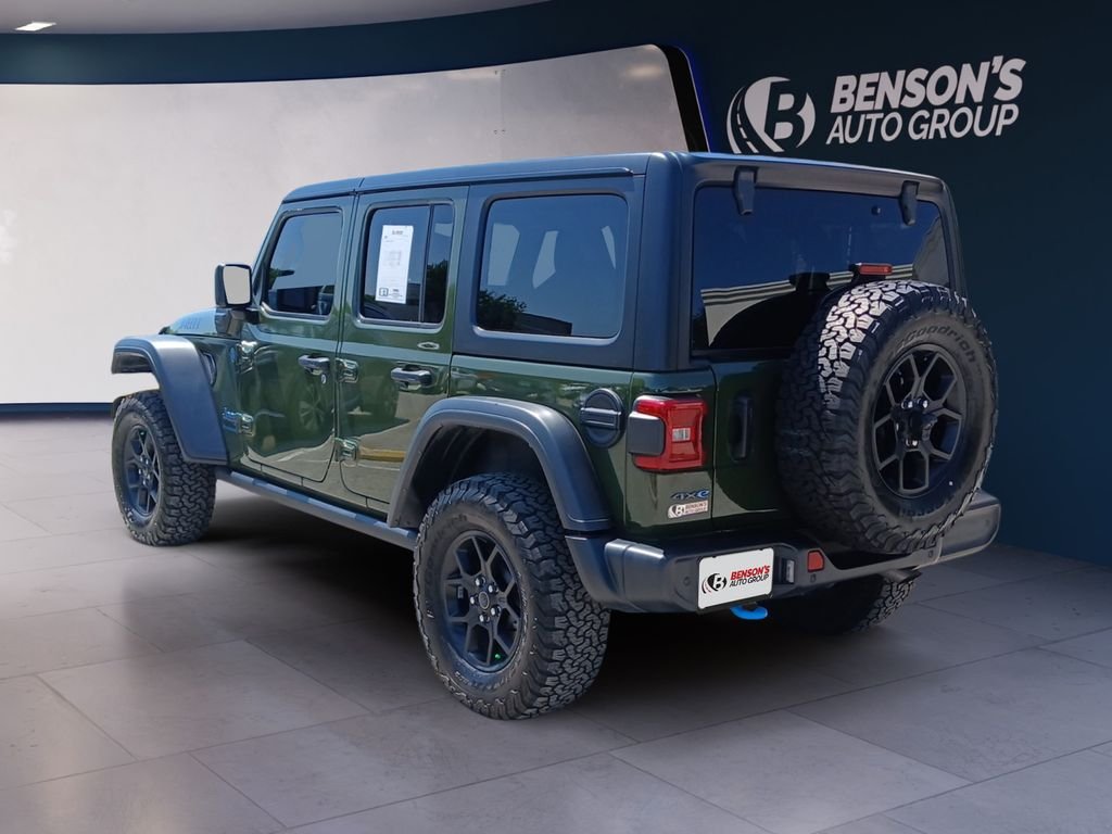 Used 2024 Green Jeep Willys 4xe image 3