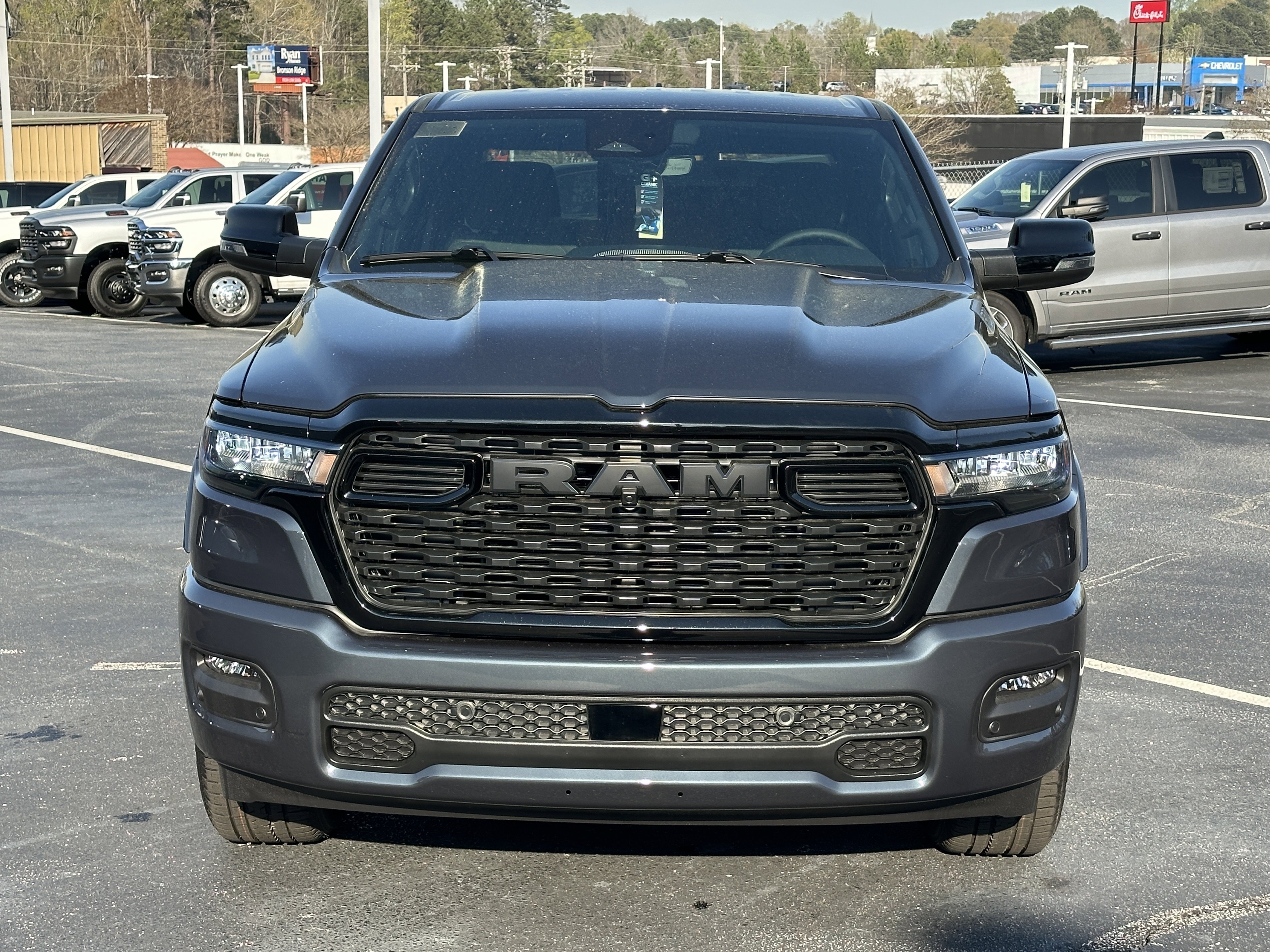 New 2026 Forged Blue Metallic Exterior Paint RAM Big Horn image 3