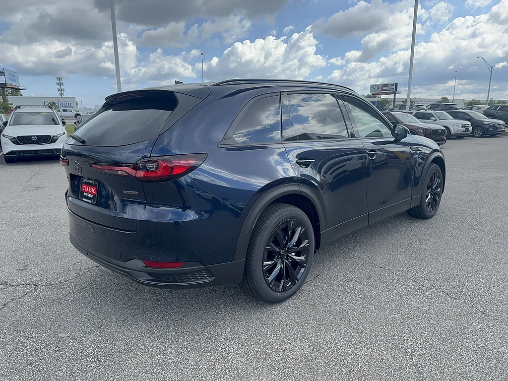 New 2026 Deep Crystal Blue Mica Mazda 3.3 Turbo Premium Sport AWD image 5