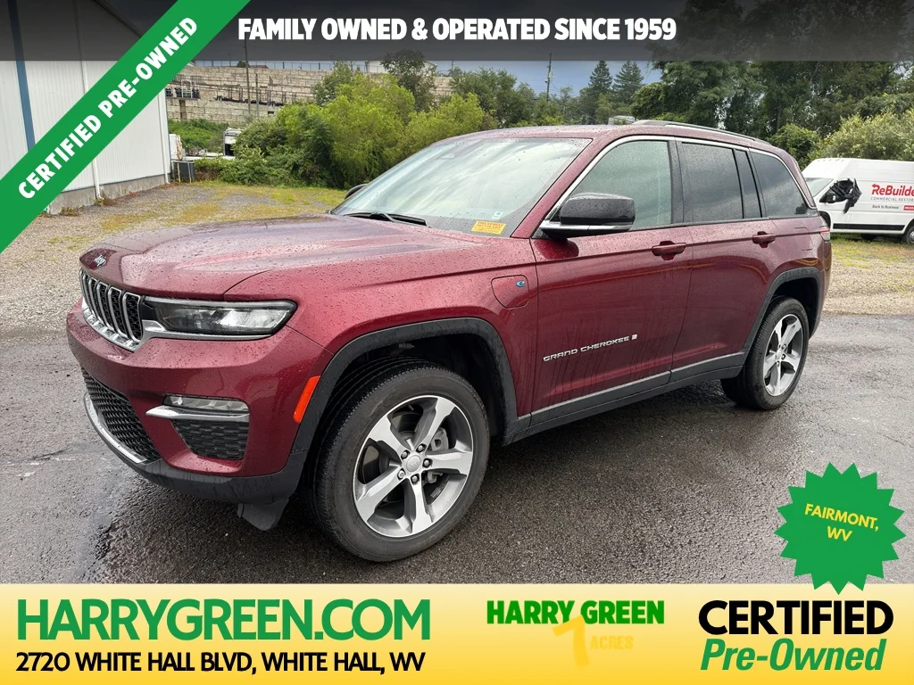 Certified Used 2024 Velvet Red Pearlcoat Jeep 4xe image 1