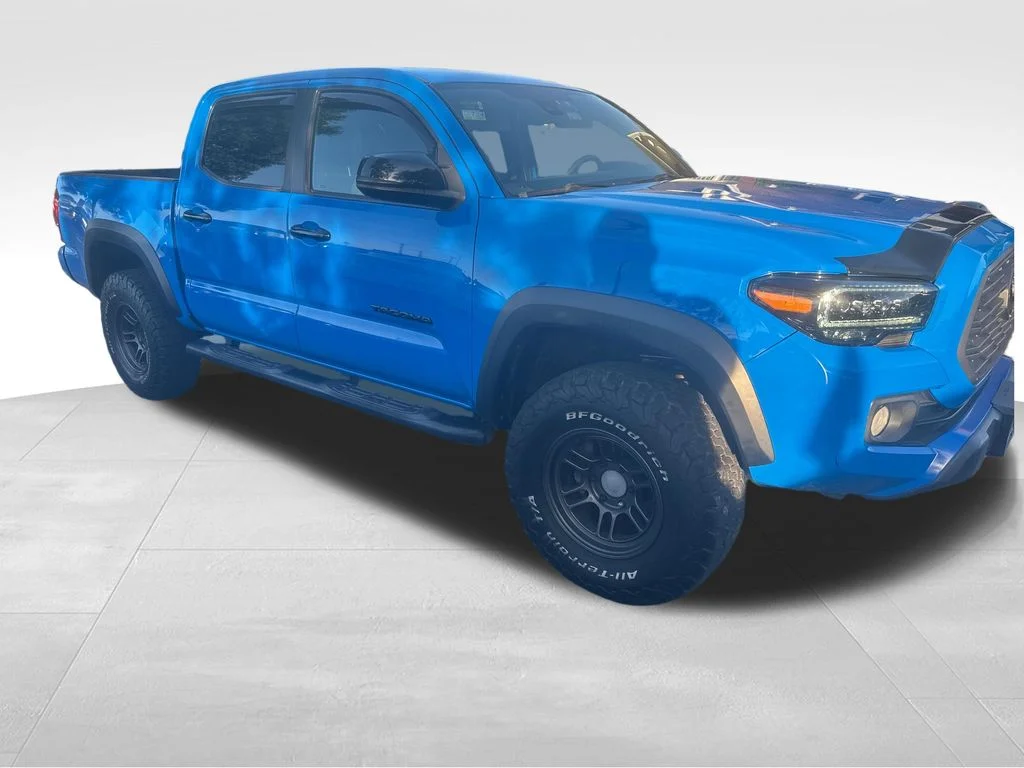 Used 2021 Blue Toyota TRD Off-Road image 23