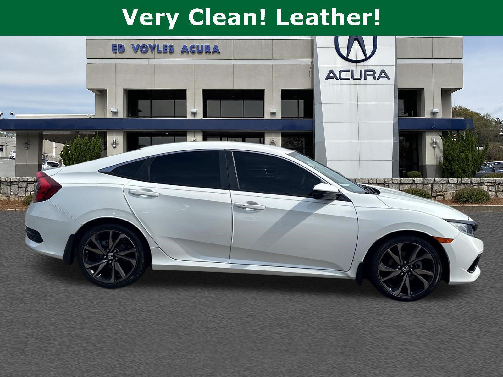 Used 2020 Platinum White Pearl Honda Sport image 4