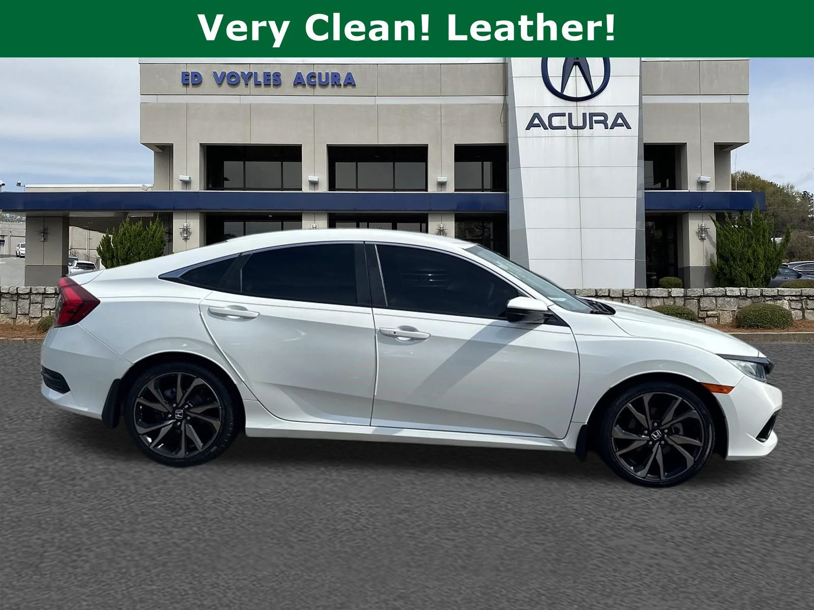 Used 2020 Platinum White Pearl Honda Sport image 4