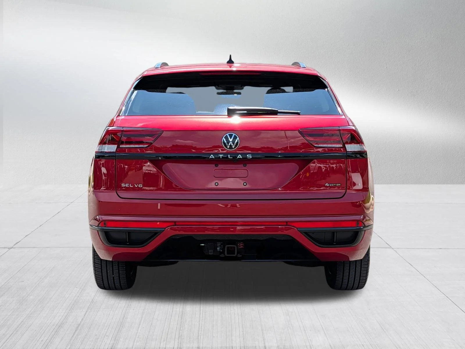 Certified Used 2023 Aurora Red Metallic Volkswagen 3.6L V6 SEL R-Line Black image 6