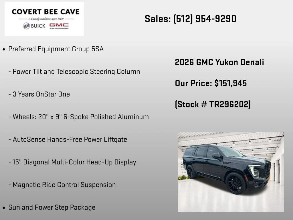 New 2026 Onyx Black GMC Denali image 13