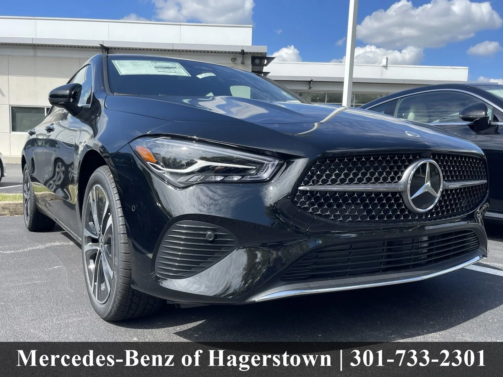 Certified Used 2025 Night Black Mercedes-Benz CLA 250 4MATIC® Coupe image 1