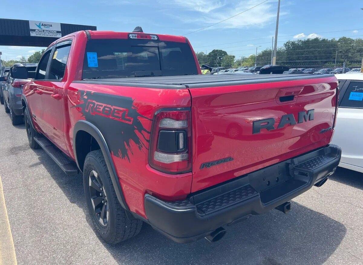 Used 2020 Flame Red Clearcoat Ram Rebel image 3