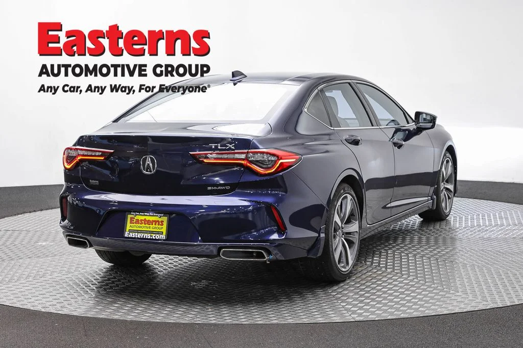 Used 2021 Blue Acura Advance image 5