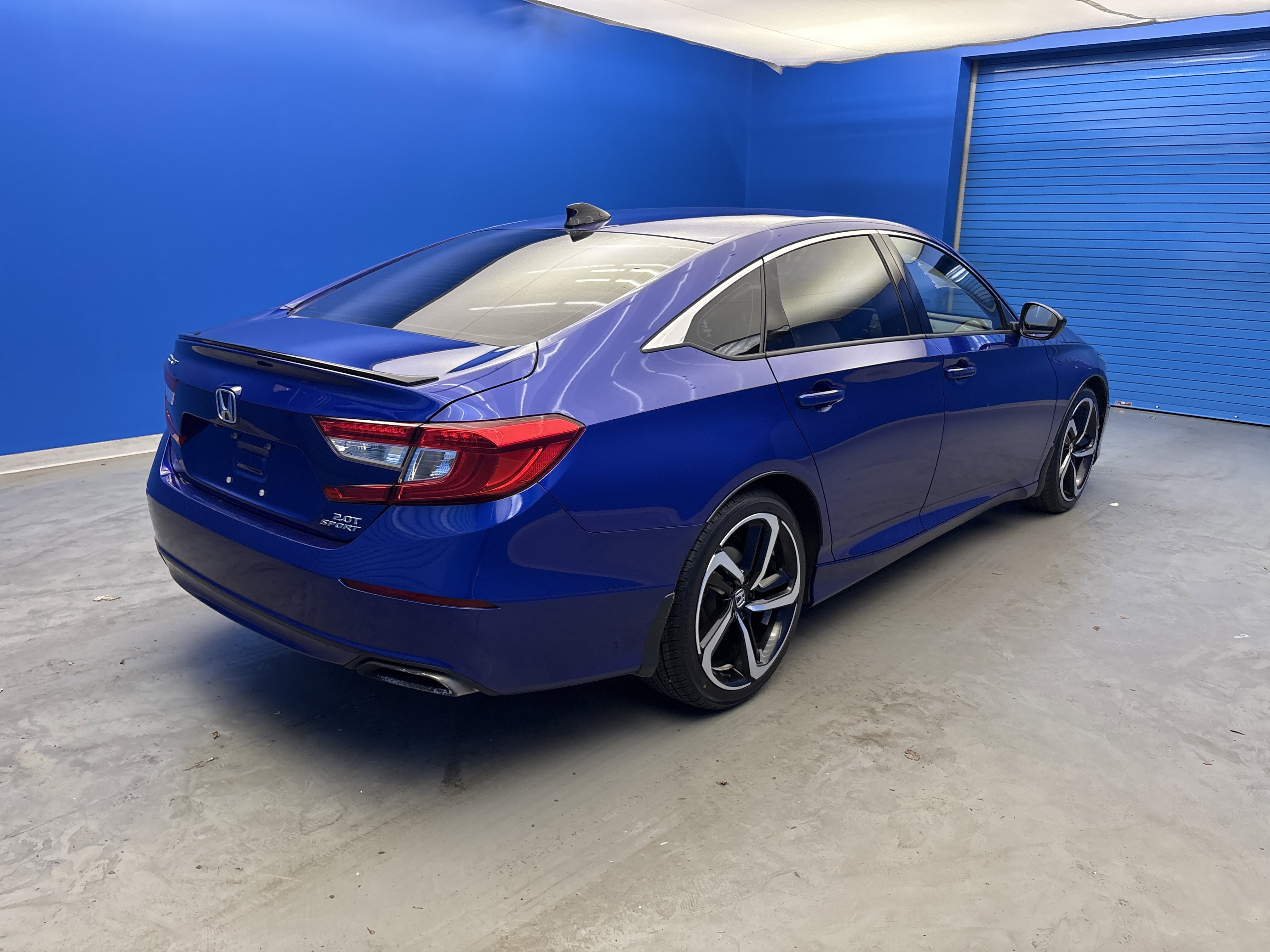 Used 2021 Blue Honda Sport image 7