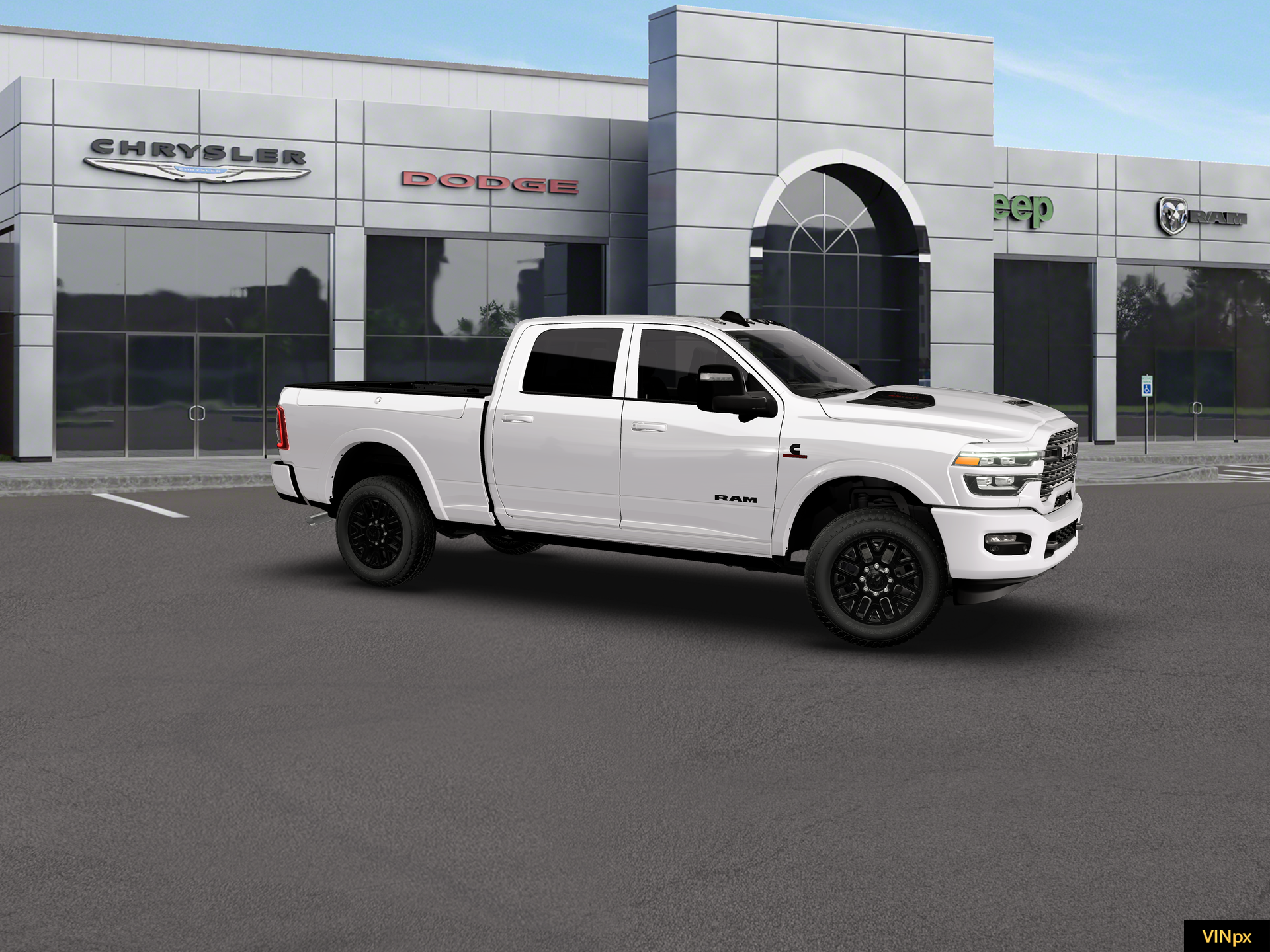 New 2026 Bright White Clearcoat RAM Limited image 10