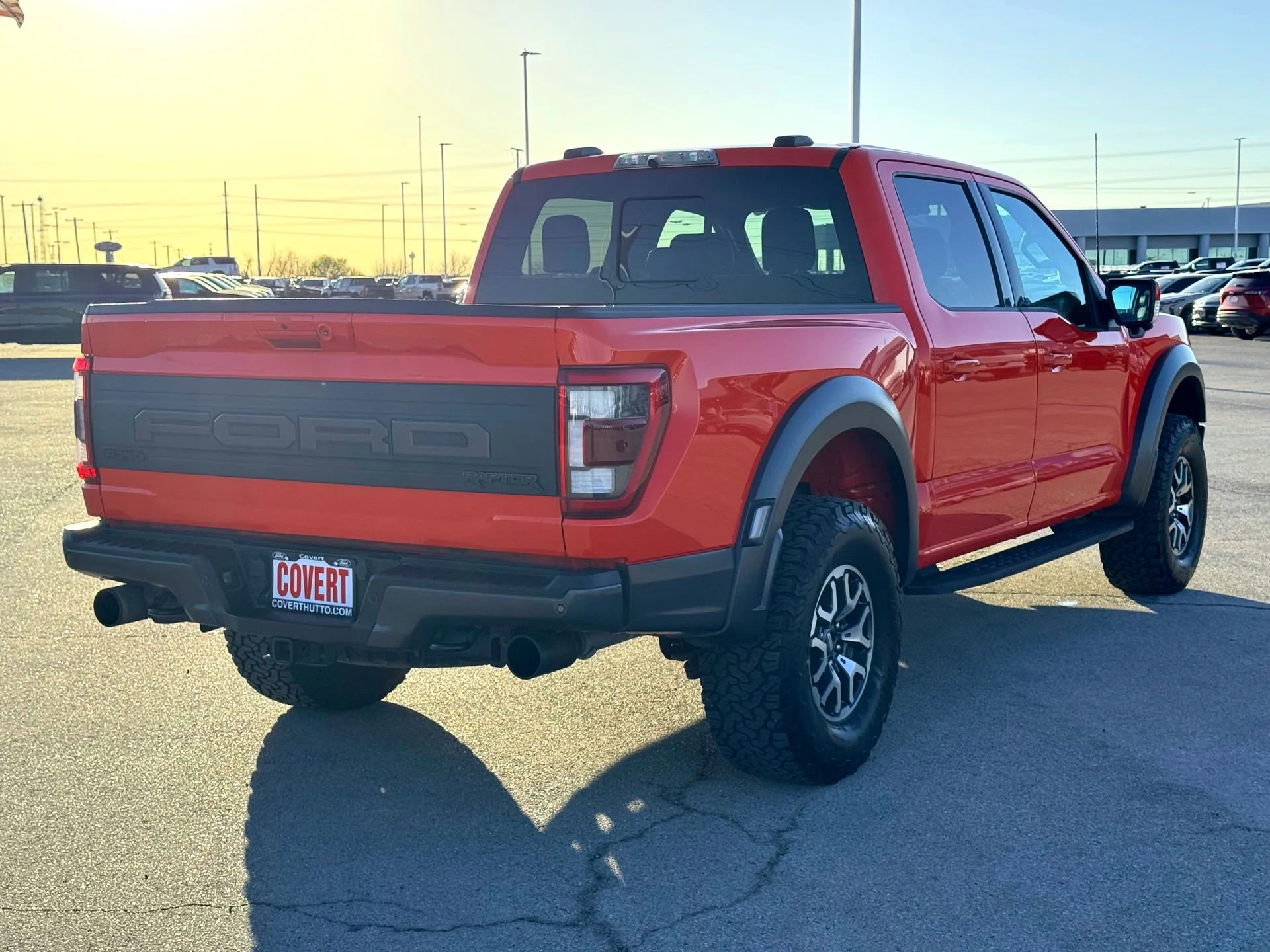 Used 2023 Orange Ford Raptor image 7